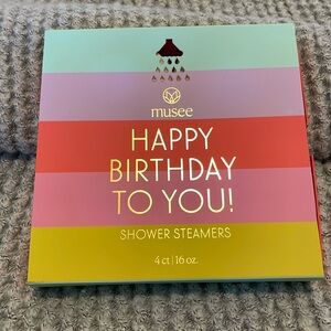 MUSEE butter and vanilla shower steamers